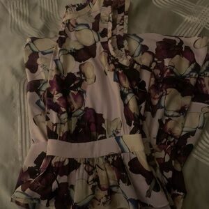 Banana Republic ruffle dress